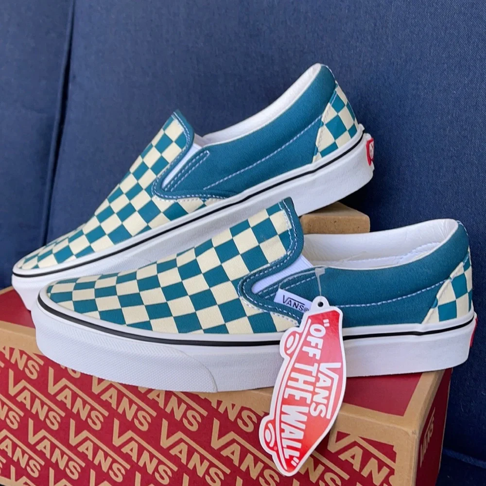Vans Classic Slip-On Checkerboard WMNS - Picture 8 of 16